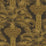 Cole & Son Hollywood Palm Charcoal & Gold Wallpaper Sample 113/1001.CS.0