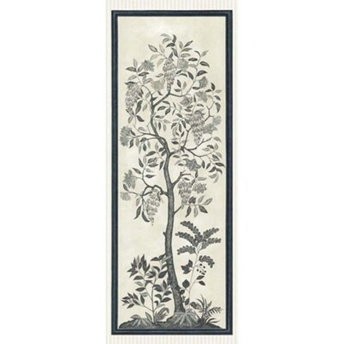 Cole & Son Trees Of Eden Eternity - Charcoal & Parchment Wallpaper Sample 113/14041.CS.0