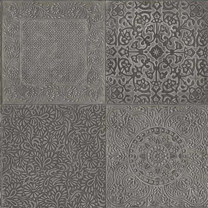 Cole & Son Bazaar Pewter Wallpaper Sample 113/2005.CS.0