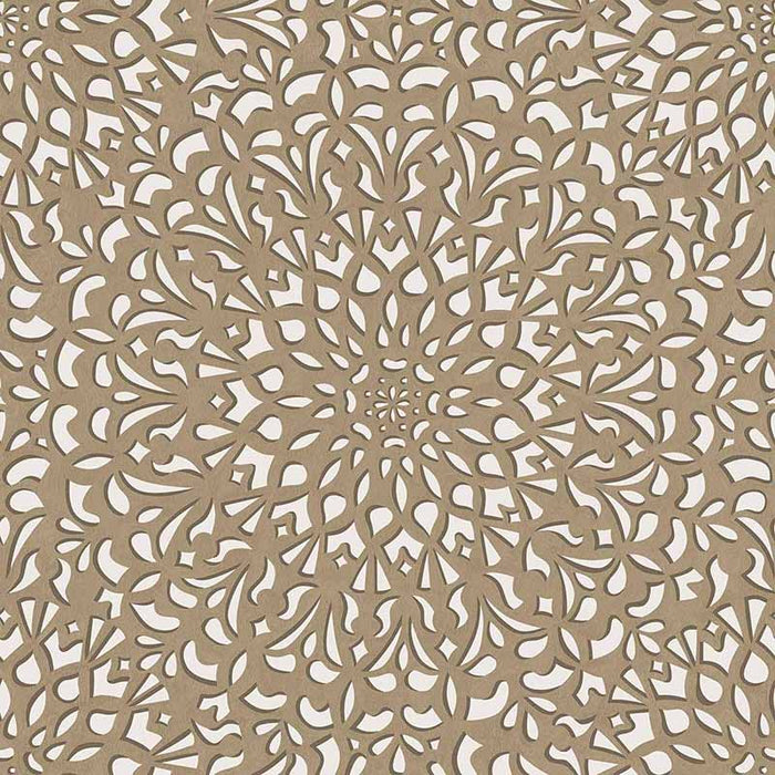 Cole & Son Medina Gilver & Parchment Wallpaper Sample 113/7017.CS.0