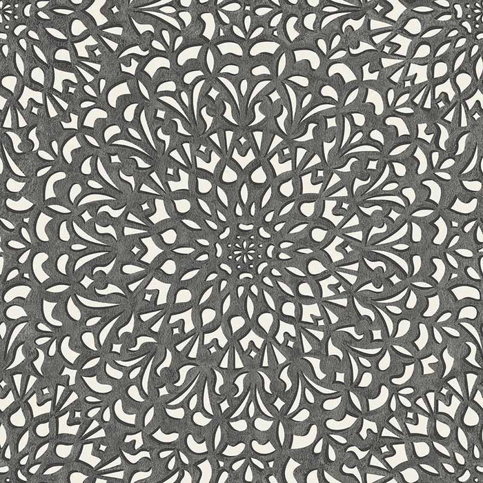 Cole & Son Medina Soot & Snow Wallpaper Sample 113/7019.CS.0