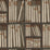 Cole & Son Ex Libris Oat/Charcoal Wallpaper Sample 114/15030.CS.0