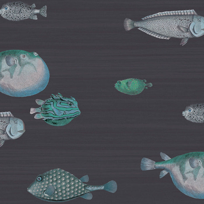 Cole & Son Acquario Ink Wallpaper Sample 114/16032.CS.0