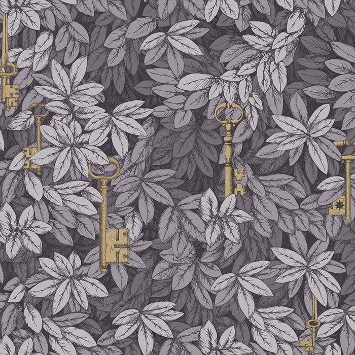 Cole & Son Chiavi Segrete Sblue/Grey Wallpaper Sample 114/26051.CS.0