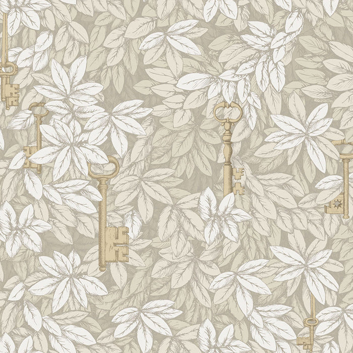 Cole & Son Chiavi Segrete Parchment Wallpaper Sample 114/26052.CS.0