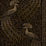 Cole & Son Pavo Parade M Gold/Soot Wallpaper Sample 116/8032.CS.0