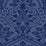 Cole & Son Pugin Palace Flock Hyacin Wallpaper Sample 116/9033.CS.0