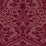 Cole & Son Pugin Palace Flock Claret Wallpaper Sample 116/9034.CS.0