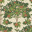 Cole & Son Orange Blossom Orange & Spring Green/Parch Wallpaper Sample 117/1001.CS.0