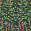 Cole & Son Jasmine & Serin Symphony Rose/Grn/Viridian Wallpaper Sample 117/10028.CS.0