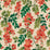 Cole & Son Bougainvillea Rouge/Olive Grn/Emerald/Crm Wallpaper Sample 117/6016.CS.0