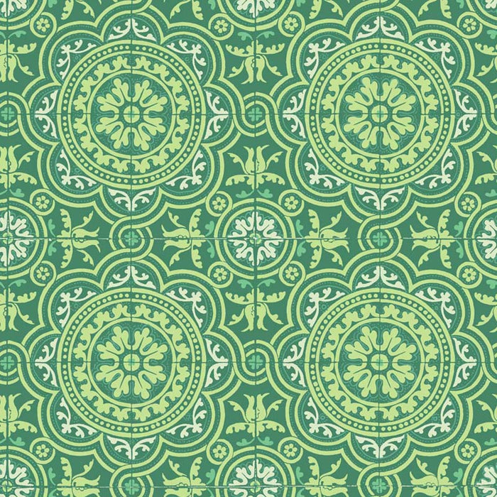 Cole & Son Piccadilly Leaf Green & Mint On Forest Wallpaper Sample 117/8023.CS.0