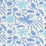 China Seas Seya Multi Blue New Blue Fabric Sample 117LC-107