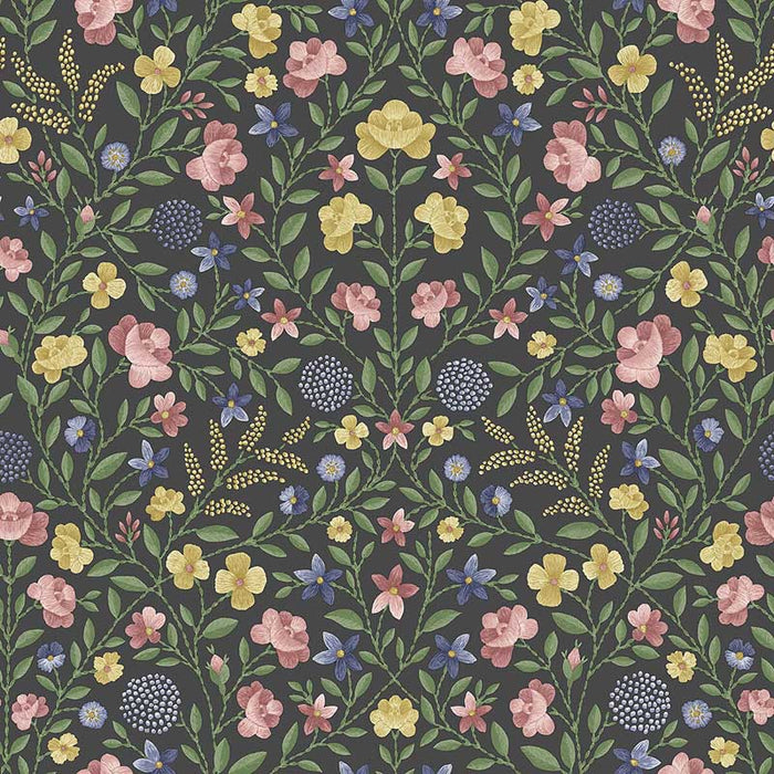 Cole & Son Court Embroidery Yellow Wallpaper Sample 118/13030.CS.0