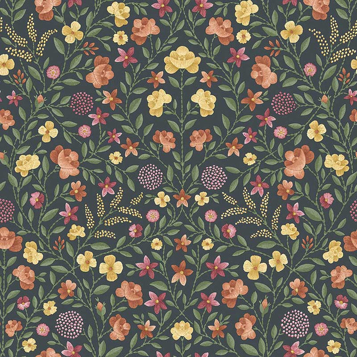 Cole & Son Court Embroidery Marigold Wallpaper Sample 118/13031.CS.0