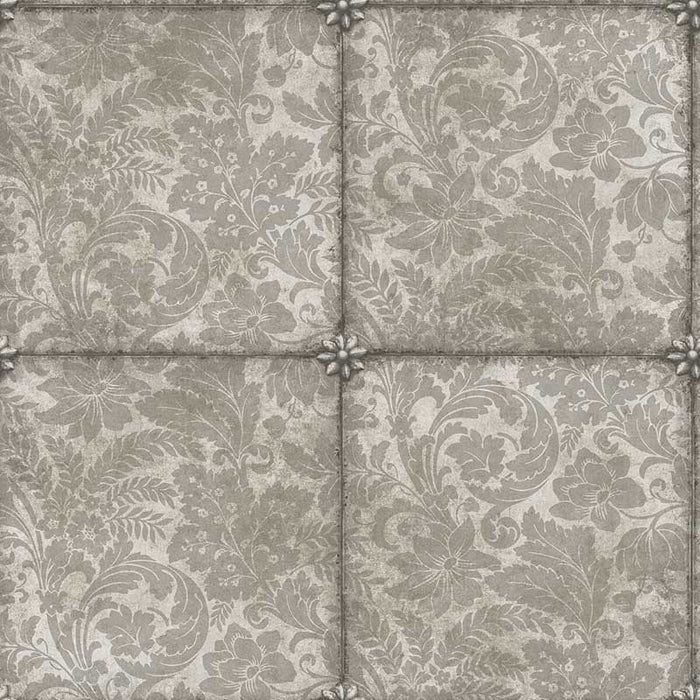 Cole & Son King S Argent M Slvr Foil Wallpaper Sample 118/4007.CS.0