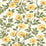 Cole & Son Hampton Roses Mrg&Ogrn/Wh Wallpaper Sample 118/7015.CS.0