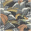 Cole & Son Hoopoe Leaves Charcoal Wallpaper Sample 119/1005.CS.0