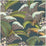 Cole & Son Hoopoe Leaves Viridian Wallpaper Sample 119/1007.CS.0