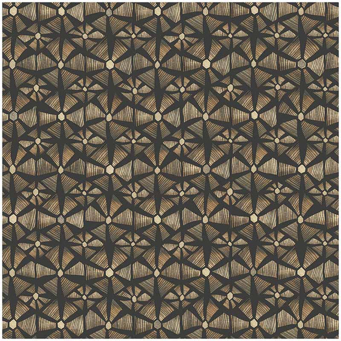 Cole & Son Kalahari Spice & Black Wallpaper Sample 119/6028.CS.0