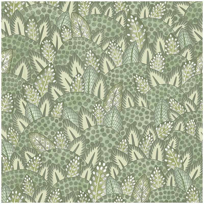 Cole & Son Zulu Terrain Sage & Olive Wallpaper Sample 119/9041.CS.0