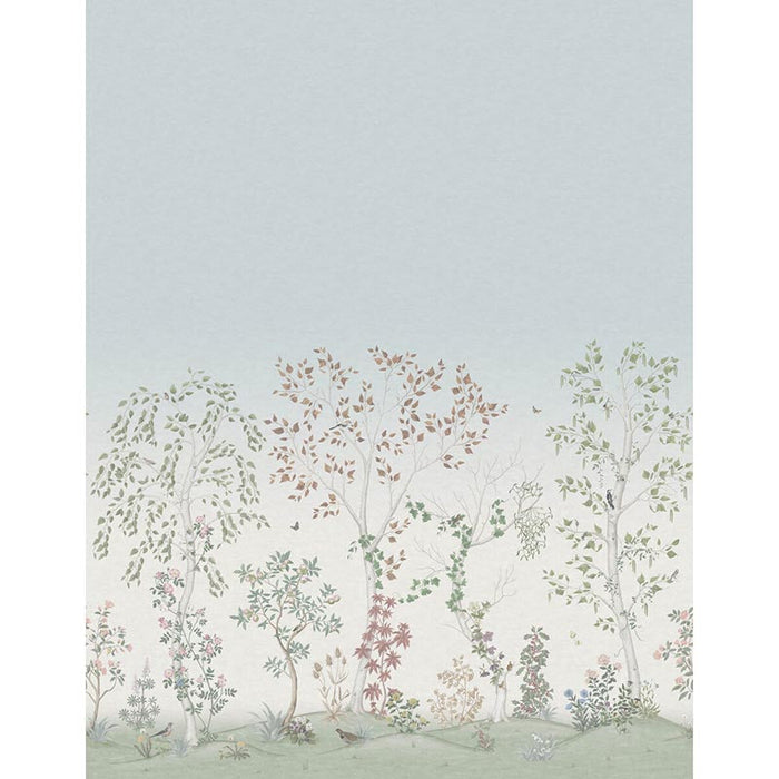 Cole & Son Seasonal Woods Clear Skies Wallpaper Sample 120/6018.CS.0