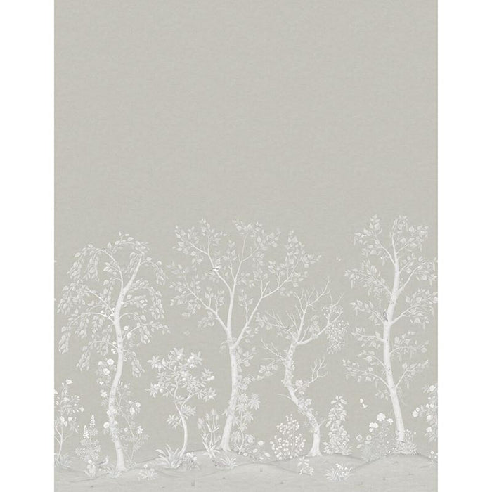 Cole & Son Seasonal Woods Platinum Wallpaper Sample 120/6023M.CS.0