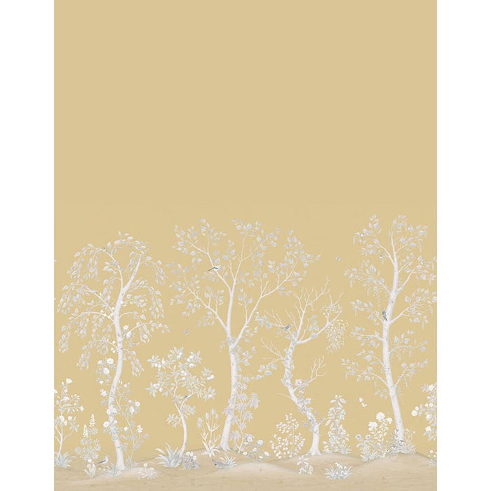 Cole & Son Seasonal Woods Gold Pearl Wallpaper 120/6024M.CS.0