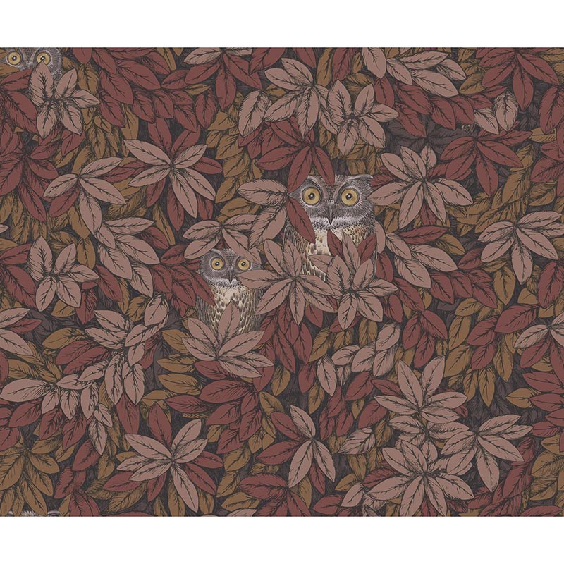 Cole & Son Foglie E Civette Autumnal Wallpaper 123/11055.CS.0