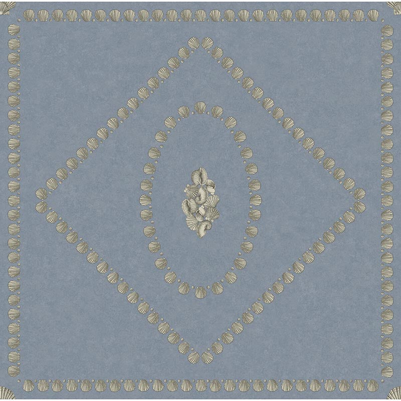 Cole & Son Conchiglie Denim Wallpaper 123/5022.CS.0