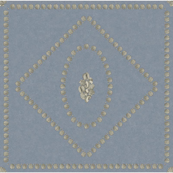 Cole & Son Conchiglie Denim Wallpaper Sample 123/5022.CS.0