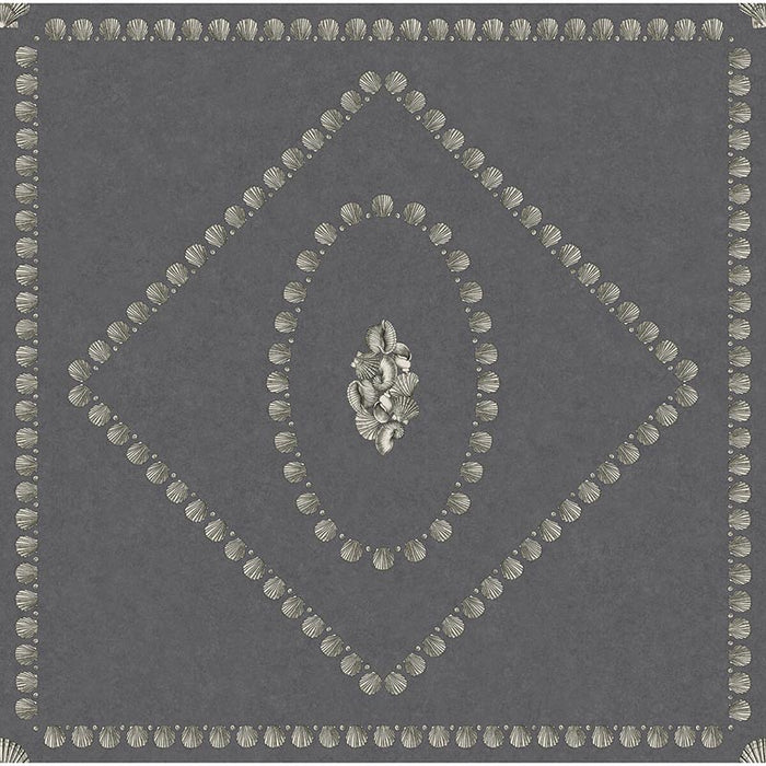 Cole & Son Conchiglie Charcoal Wallpaper 123/5023.CS.0