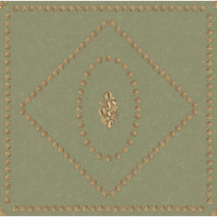 Cole & Son Conchiglie Ivy Wallpaper Sample 123/5026.CS.0