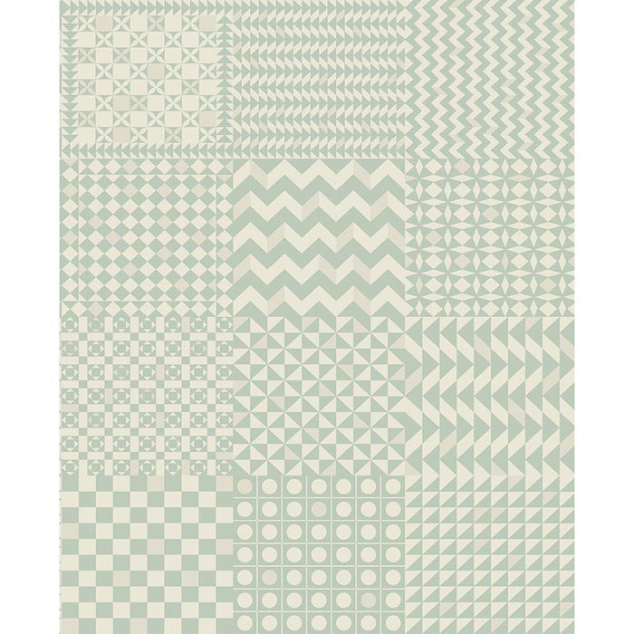 Cole & Son Geometrico Pastel Wallpaper Sample 123/7034.CS.0