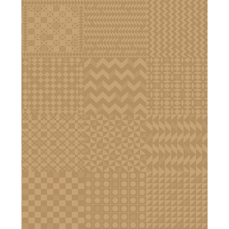 Cole & Son Geometrico Gold On Gold Wallpaper 123/7035.CS.0