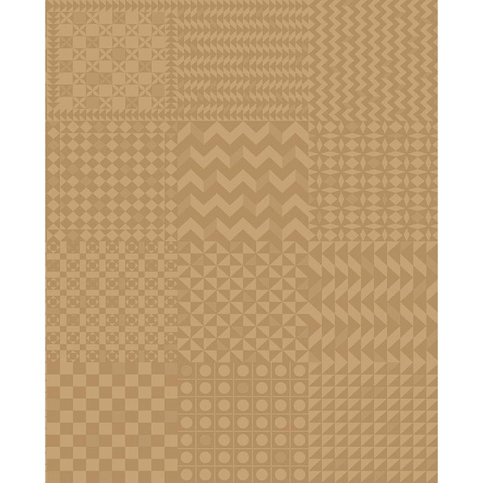 Cole & Son Geometrico Gold On Gold Wallpaper 123/7035.CS.0