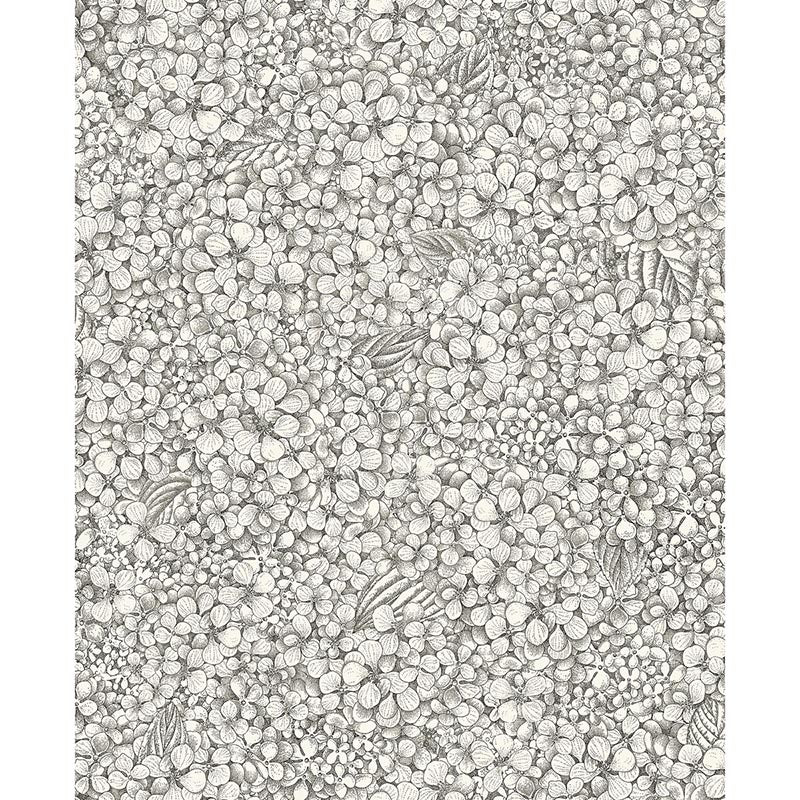 Cole & Son Ortensia Black & White Wallpaper 123/9043.CS.0