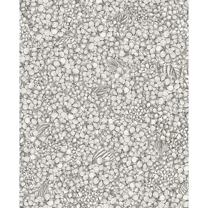 Cole & Son Ortensia Black & White Wallpaper Sample 123/9043.CS.0