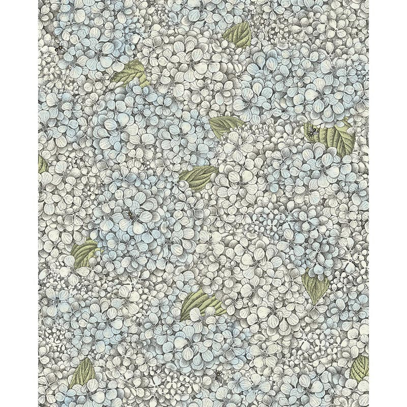 Cole & Son Ortensia Blue & Cream Wallpaper 123/9044.CS.0