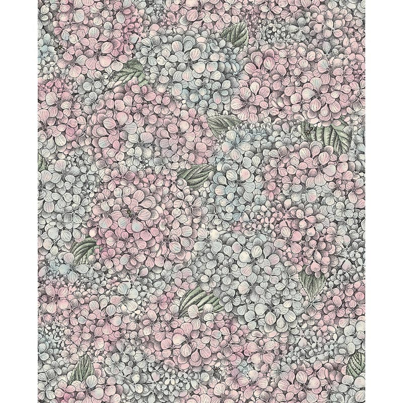 Cole & Son Ortensia Pink & Blue Wallpaper 123/9045.CS.0