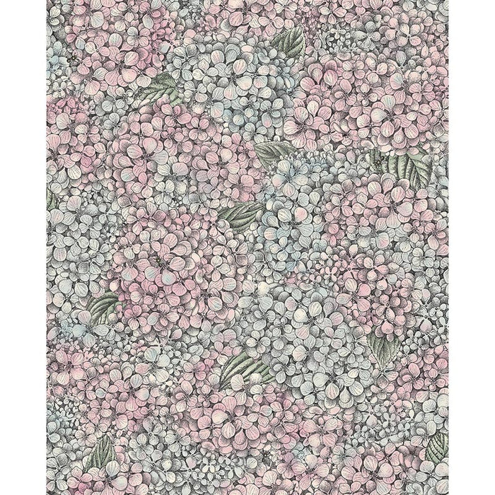 Cole & Son Ortensia Pink & Blue Wallpaper Sample 123/9045.CS.0