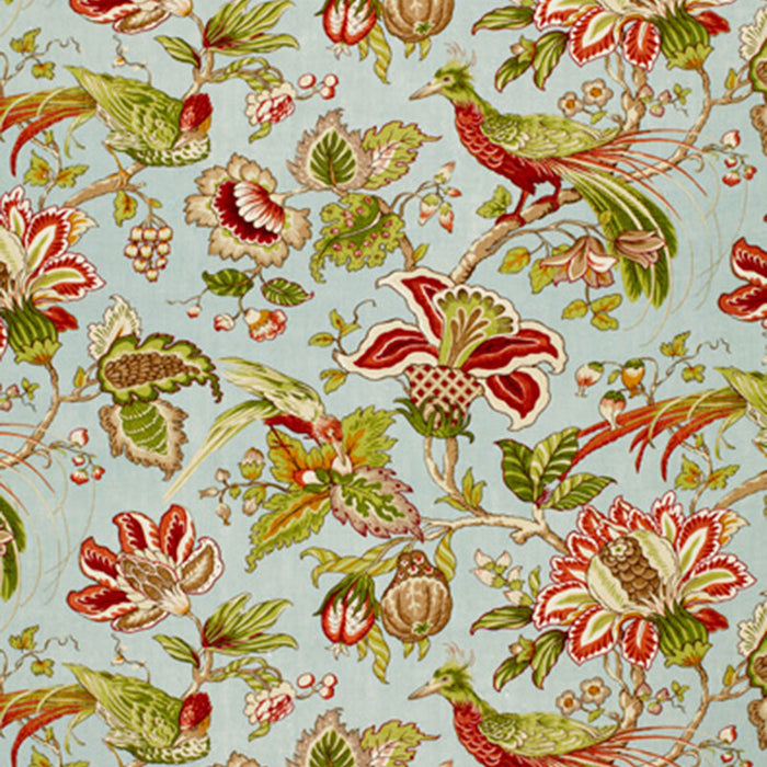 Schumacher Sandringham Robin's Egg Fabric 1273002