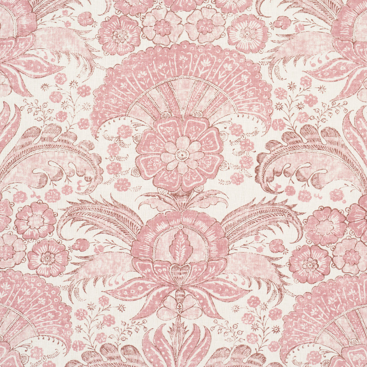 Schumacher Calicut Blush Fabric 1283005