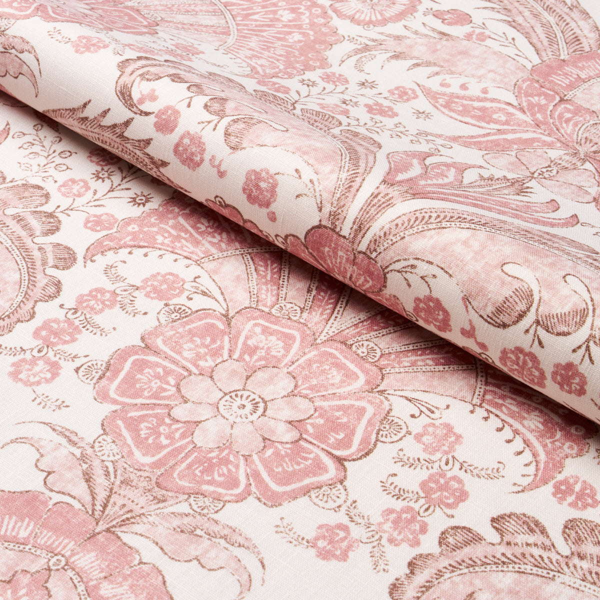 Schumacher Calicut Blush Fabric 1283005