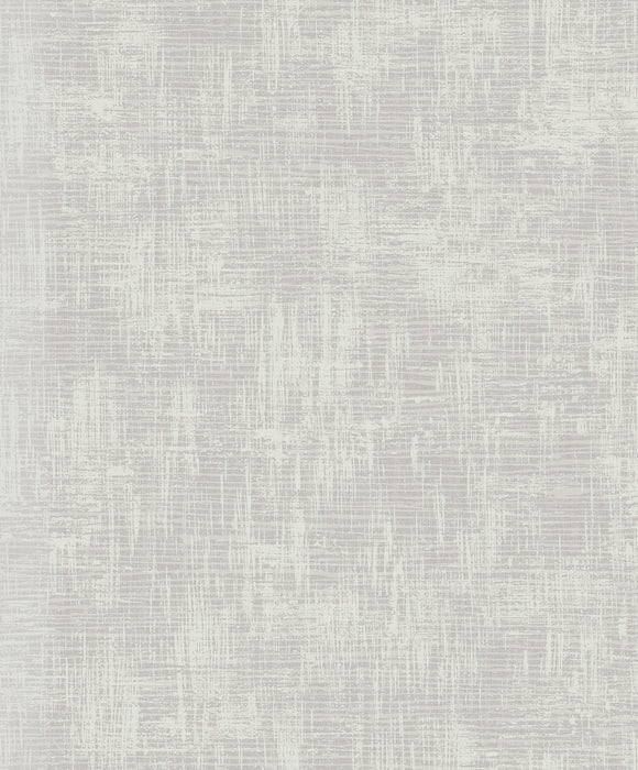 Seabrook Designs Crossweave Light Grey Wallpaper Sample 1301900