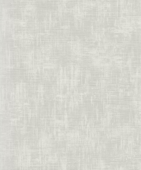 Seabrook Designs Crossweave Grey Wallpaper Sample 1301910