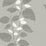 Seabrook Designs Leaves Grey Wallpaper Sample 1303201