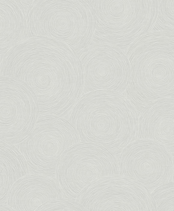 Seabrook Designs Leaves Light Grey Wallpaper 1303301