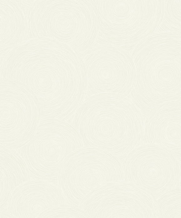 Seabrook Designs Leaves Off-white Wallpaper 1303302