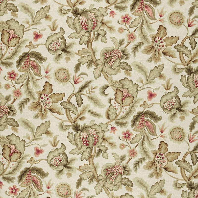 Schumacher Shelton Tree Bisque Fabric 1305001